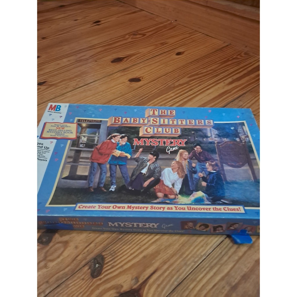 The Baby Sitters Club Mystery Game * 1992 * Babysitters Board Game 100% Complete